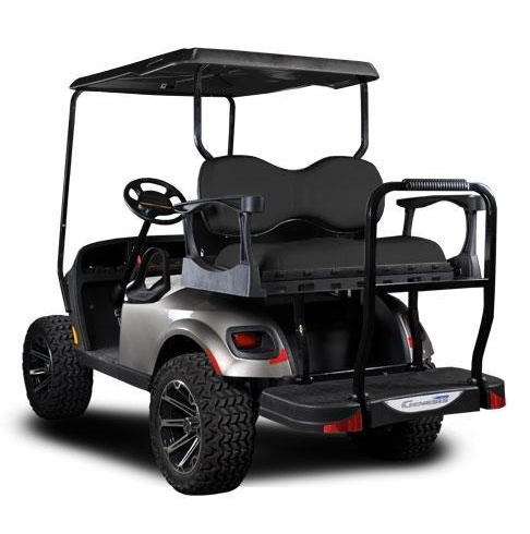 EZGO RXV MadJax® Genesis 300 Rear Seat with Deluxe Black Seat Cushions (Years 2008-Up)