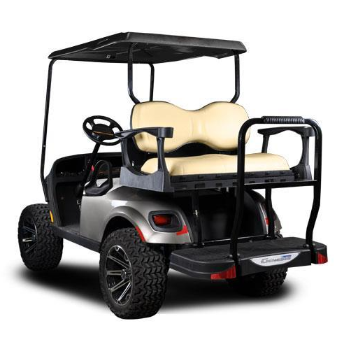 EZGO TXT MadJax® Genesis 300 Rear Seat with Deluxe Tan Seat Cushions (Years 1994.5-Up)
