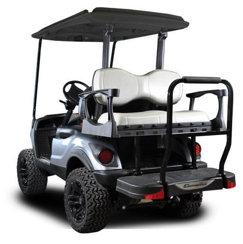 Yamaha G29/Drive MadJax® Genesis 300 Rear Seat with Deluxe Grey Seat Cushions (Years 2007-2016)