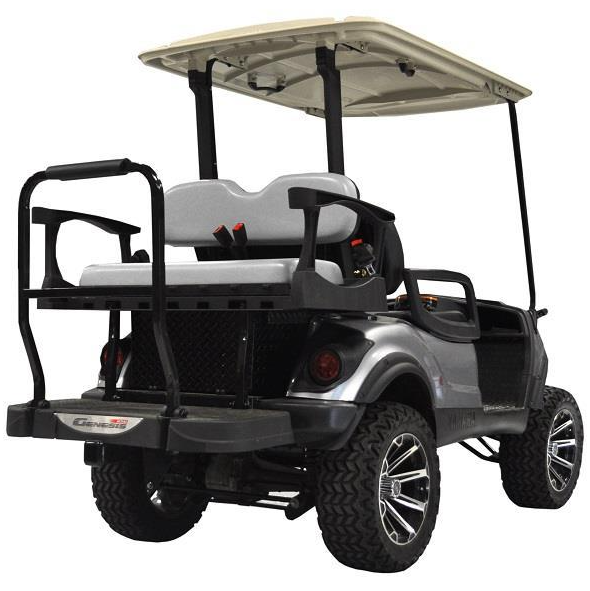Yamaha G29/Drive MadJax® Genesis 250 Rear Seat with Standard Grey Seat Cushions (Years 2007-2016)