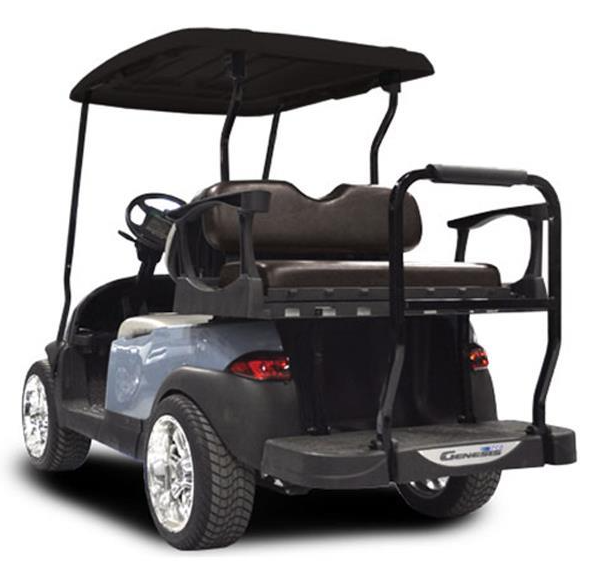 Club Car Precedent MadJax® Genesis 250 Rear Seat with Standard Black Seat Cushions (Years 2004-Up)