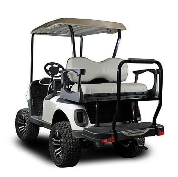Yamaha Drive2 MadJax® Genesis 250 Rear Seat with Deluxe Gray Seat Cushions (Years 2017-Up)