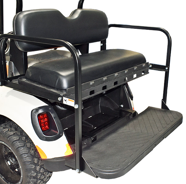 2017-Up Yamaha Drive2 - GTW Mach3 Black Rear Flip Seat
