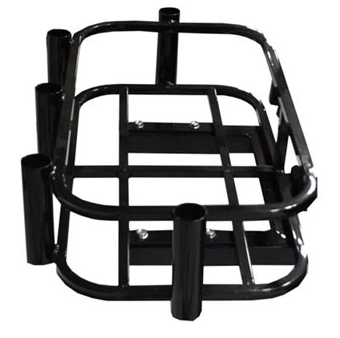 GTW Hitch Mount Cooler and Rod Holder Rack for Mach Rear Seats