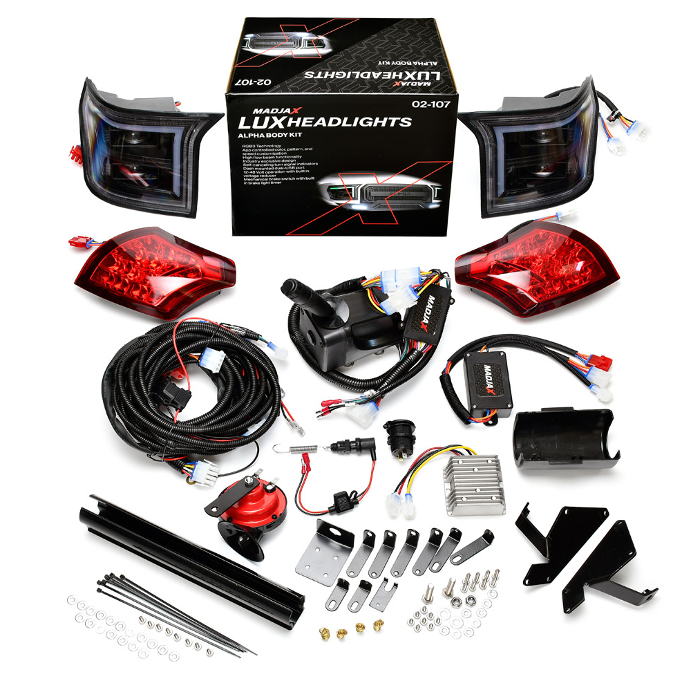 MadJax® Club Car Precedent/Tempo w/ Alpha Body LUX Light Kit (Years 2004-Up)