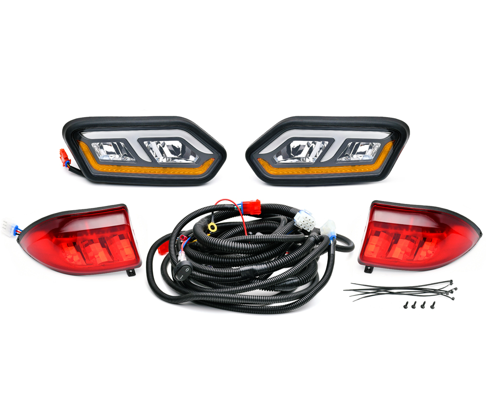2018-Up Club Car Tempo - GTW LED Head Light and Taillight Kit