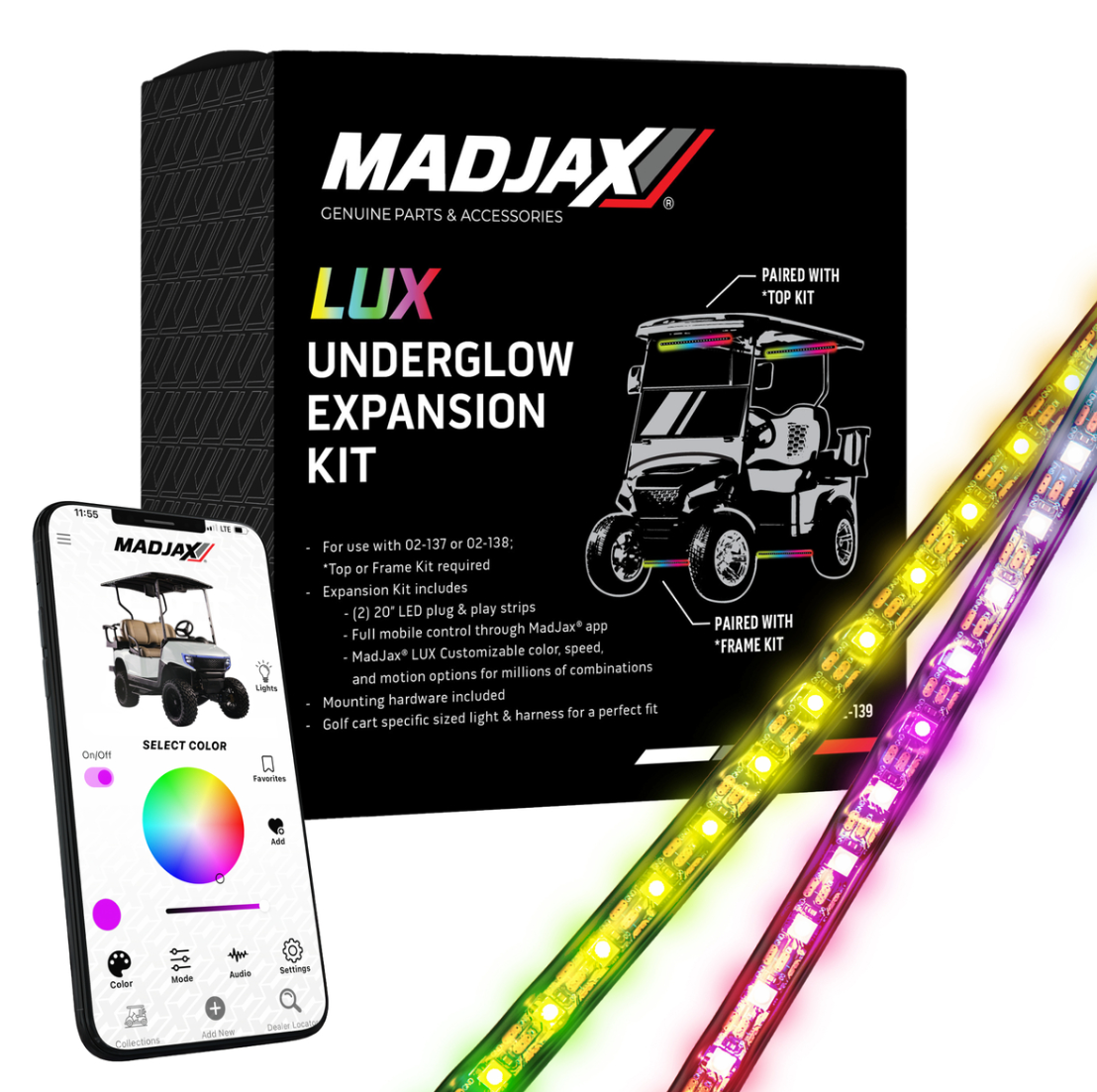 MadJax® Universal LUX Underglow Expansion Kit
