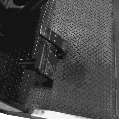 GTW® Club Car DS Replacement Diamond Plated Floormat