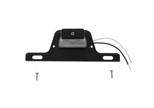 License Plate Holder w/12v LED Light