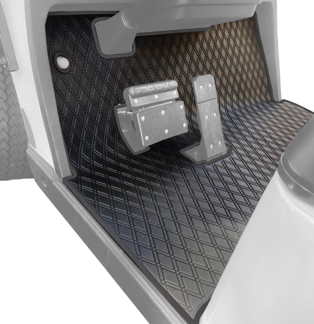 Xtreme Floor Mats for EZGO TXT / Workhorse / Express S4 / Valor / Cushman / Navitas (TXT Frame) - All Black