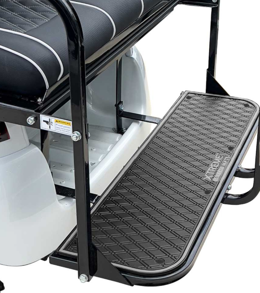 Xtreme Floor Mats for GTW Mach1 & Mach2 / MadJax Genesis 150 / RHOX Rear Seat Kits - Black/Grey