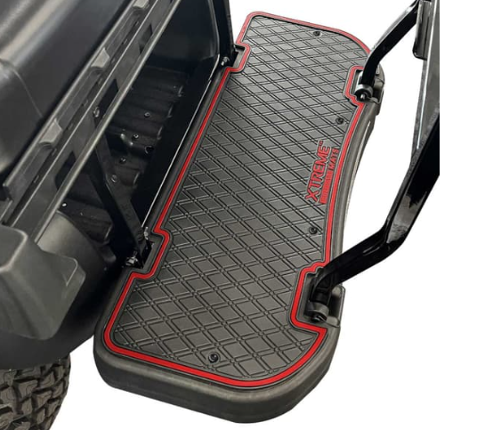 Xtreme Floor Mats for MadJax Genesis 250/300 Rear Seat Kits - Black/Red