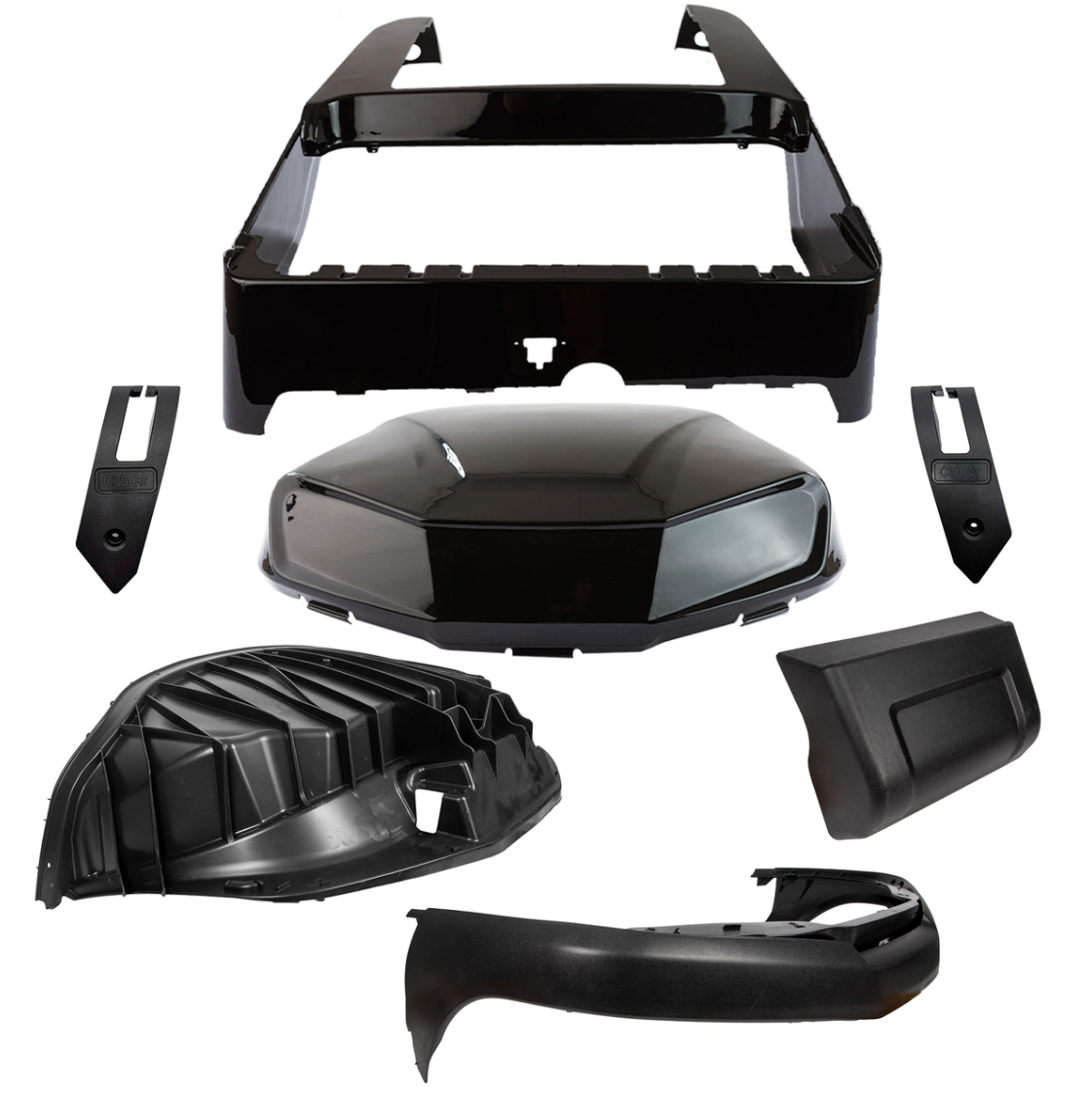Club Car Precedent to Club Car Tempo Black Metallic Body Conversion Kit (Years 2004-Up)