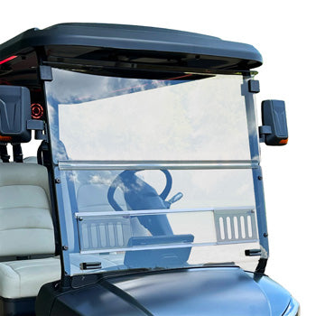 Red Dot DACH Apollo Clear Vented Folding Windshield (Years 2025-Up)