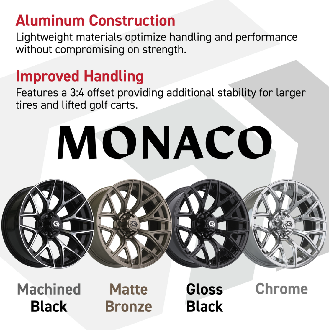 GTW® Monaco Black/Machined 16 in Wheels with 225/40-R16 Mamba Street Tires - Full Set (Copy)