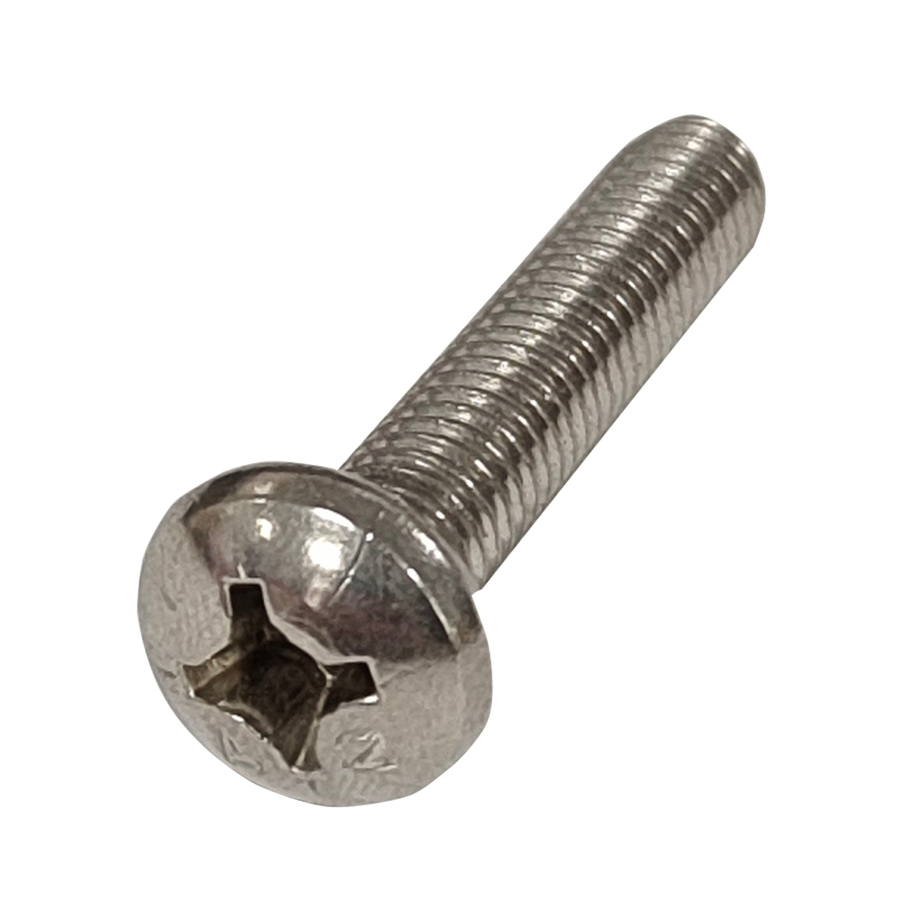 Evolution 1.01.0062 Stainless Steel Cross Pan Head Screw M6*40