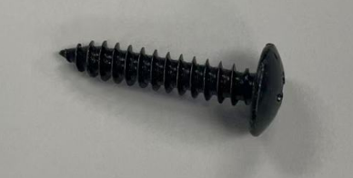 Evolution 1.02.0098 Stainless Steel Cross Pan Head Tapping Screw, ST4.8*25(BLACK Nickel Plated)