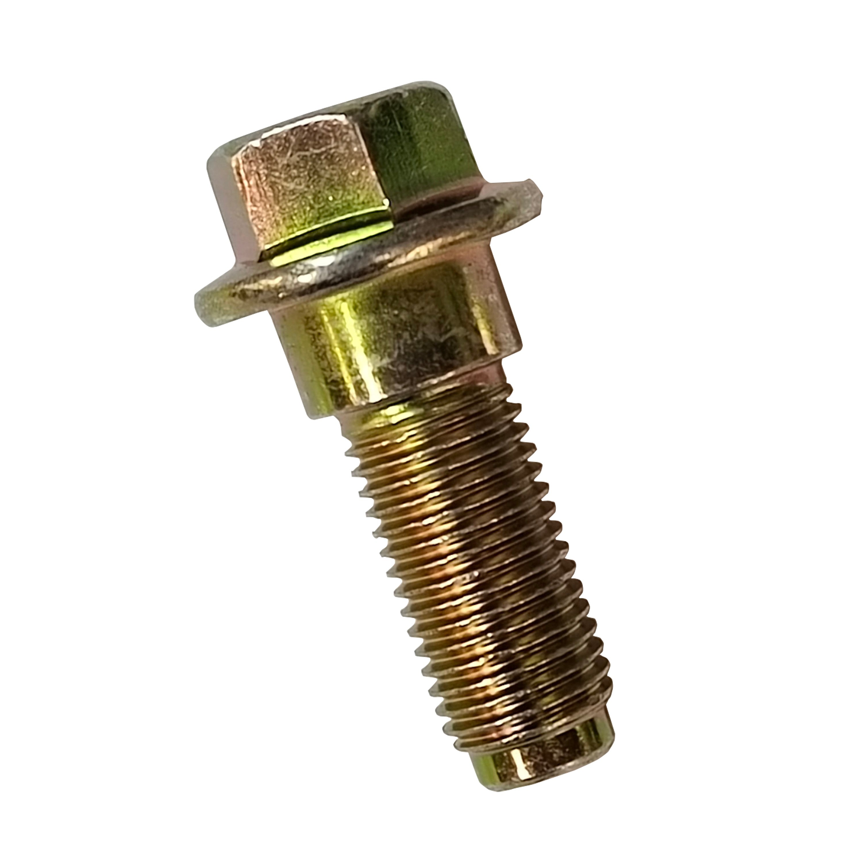 Evolution 1.03.0137 Color Zinc Flange Head Nut for Three Point Seat Belt, 7/16*30*7-14
