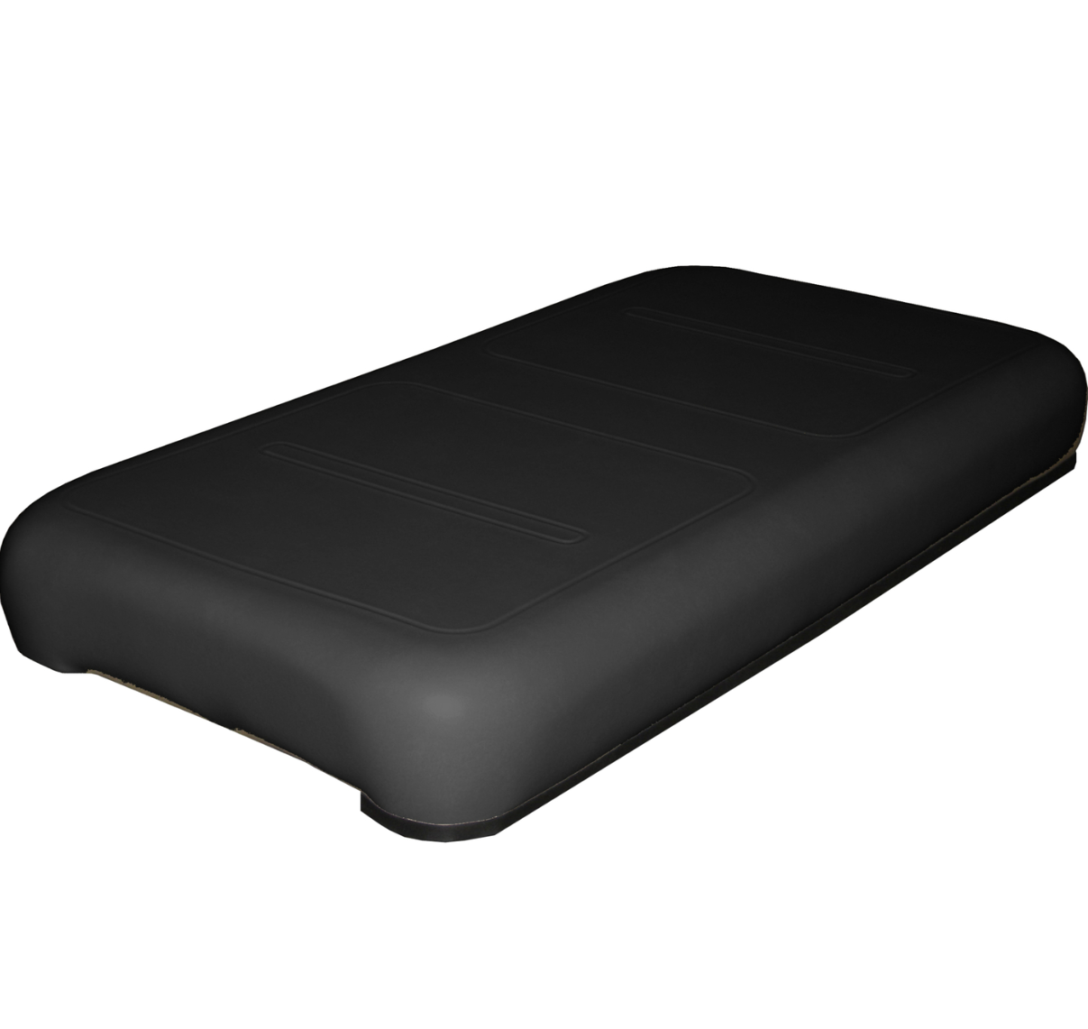 EZGO Medalist, TXT Black Seat Bottom Cushion Assembly (Years 1994-2013)