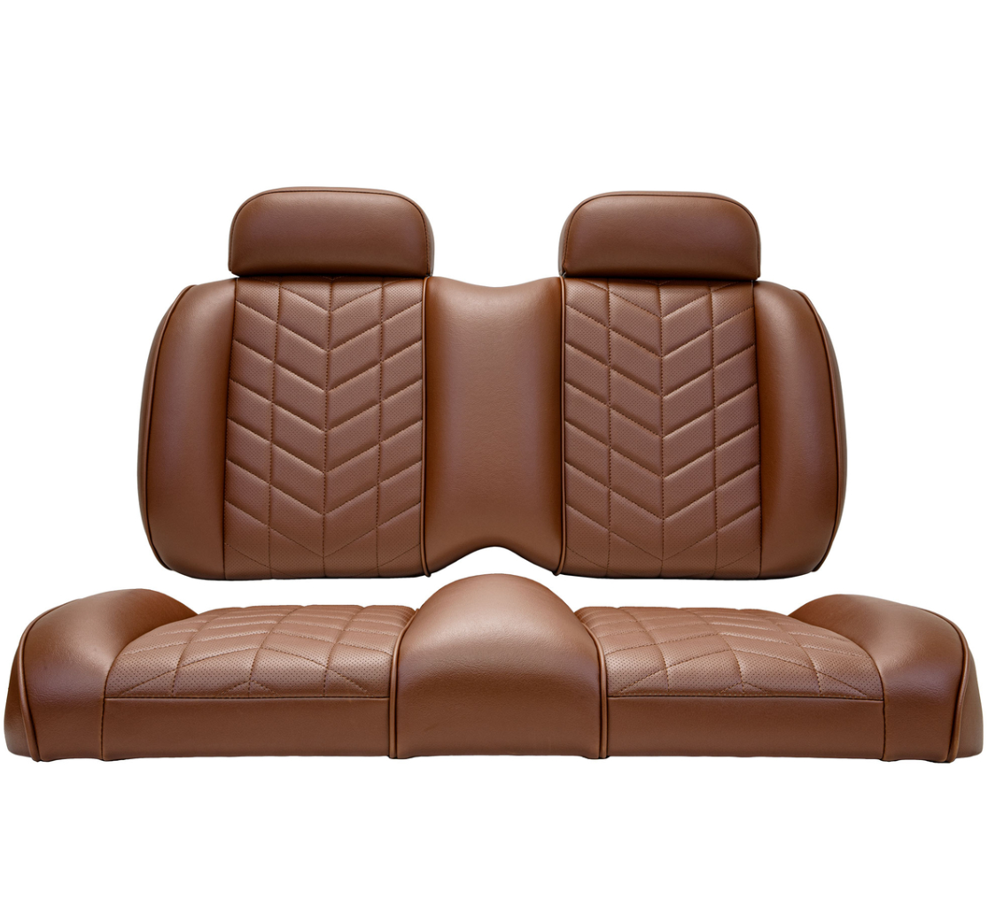 MadJax Aviator EZGO TXT/RXV & MadJax XSeries Coffee Front Seat Cushions