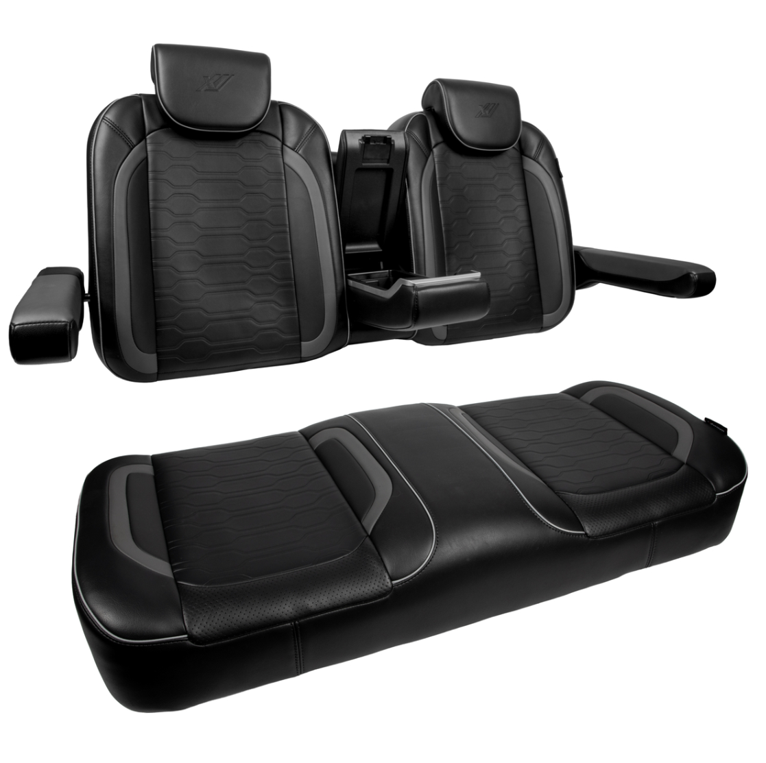 MadJax® XSeries and EZGO TXT Black Commander Front Seat Cushions