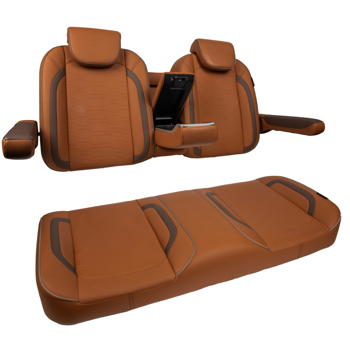 MadJax® XSeries and EZGO TXT Caramel Commander Front Seat Cushions