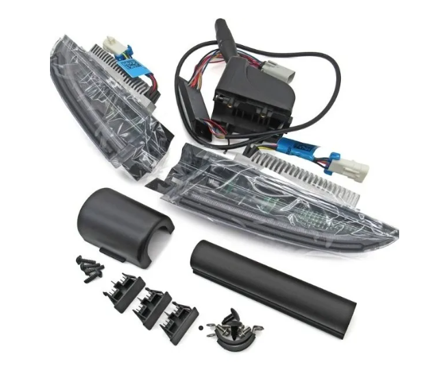 E-Z-GO Halo Headlight & Stalk Turn Signal Upgrade Kit - 2024-2026 RXV