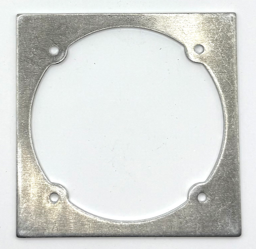 Charger Receptacle Backing Plate, for Club Car DS / Carryall 48 Volt
