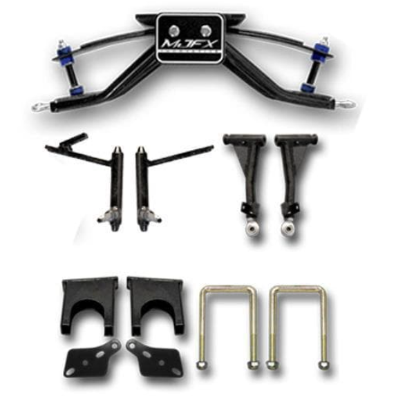 MadJax® Club Car DS 6″ A-Arm Lift Kit w/ Plastic Dust Covers (Years 2004.5-Up)