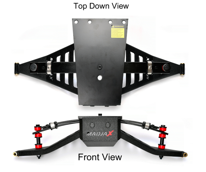 MadJax 4” King Bolt Lift Kit for EZGO RXV Electric (2013.5-2022)