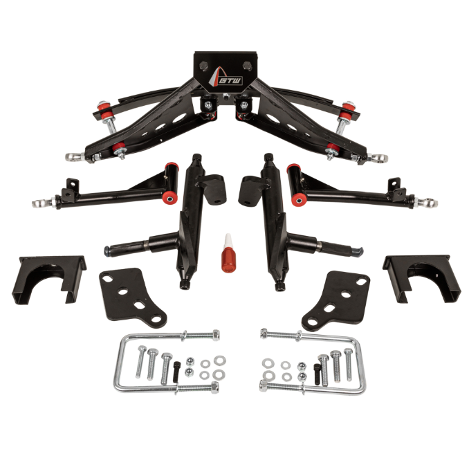 GTW 4 inch Double A-Arm Lift Kit for Club Car Precedent/Tempo/Onward