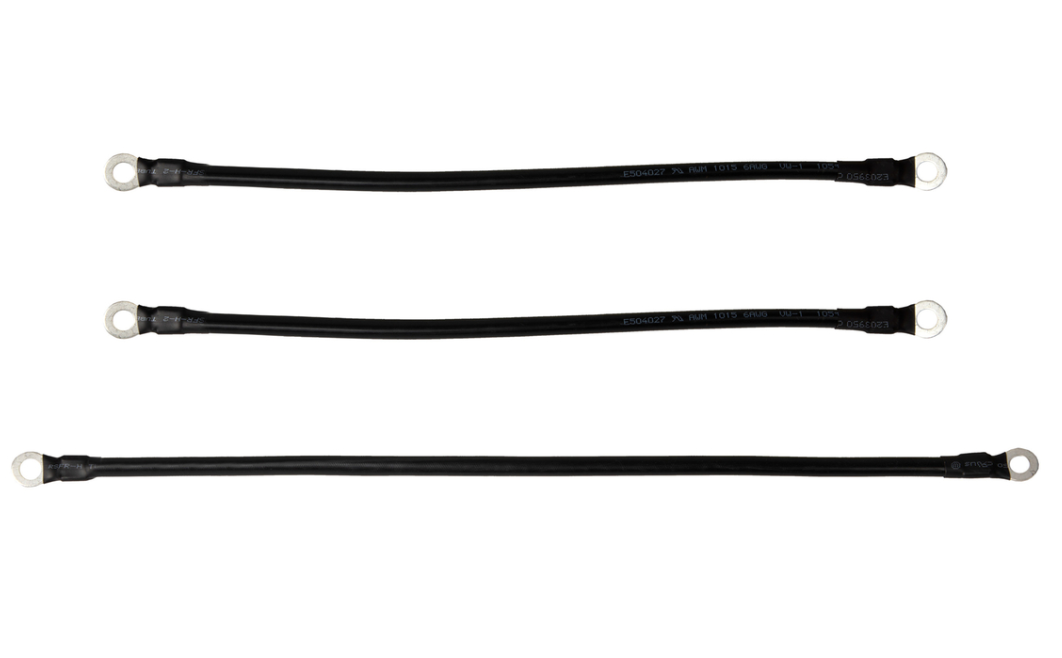 Yamaha G29/Drive 4-Gauge Battery Cable Set (Years 2007-2016)