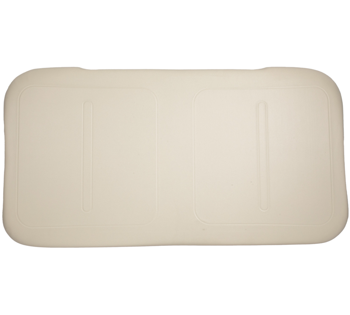 EZGO TXT Oyster White Seat Bottom Assembly (Years 2014-2021)