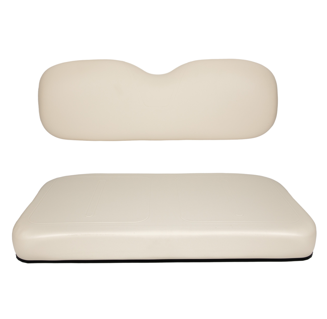 EZGO TXT Oyster White Seat Cushion Set (Years 2014-2020)