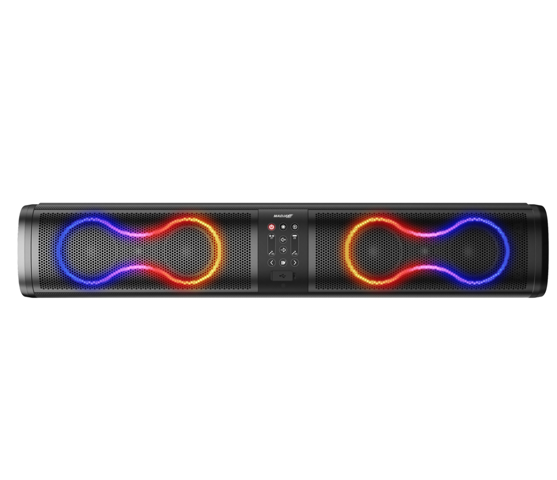 MadJax® 26 Inch Decibel Soundbar 500W Bluetooth LED Speaker IP66