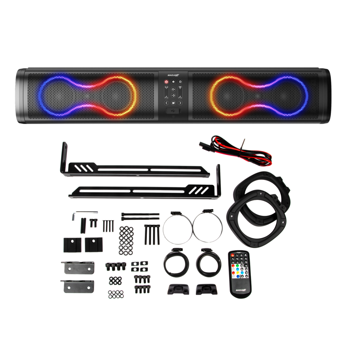 MadJax® 26 Inch Decibel Soundbar 500W Bluetooth LED Speaker IP66