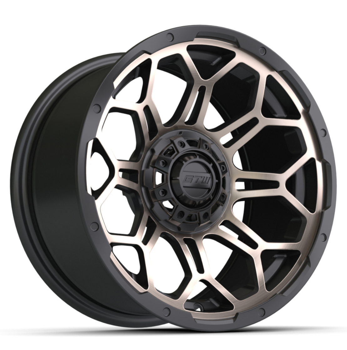 14″ GTW® Bravo Matte Bronze Wheel
