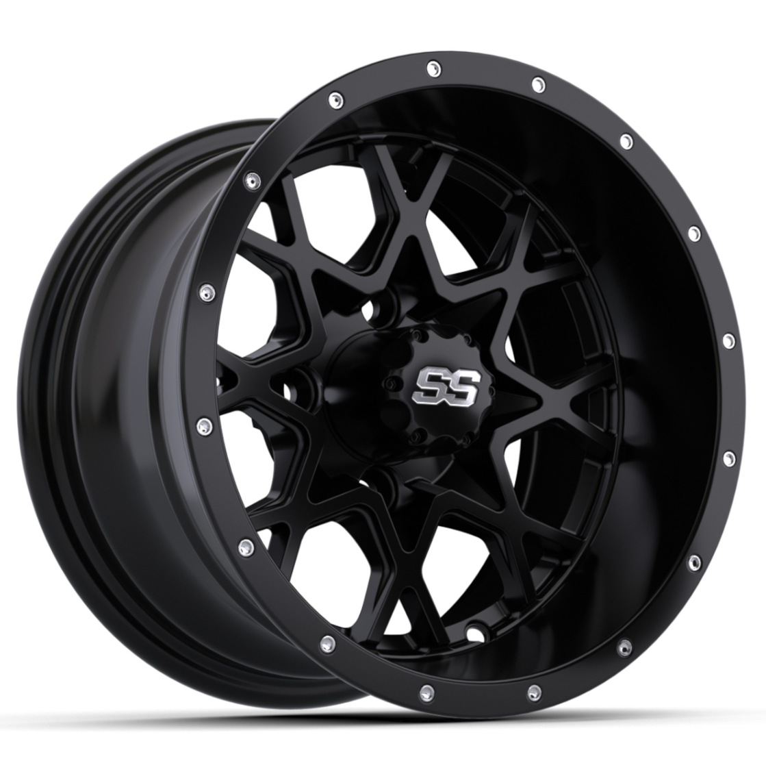 12″ GTW® Vortex Matte Black Wheel
