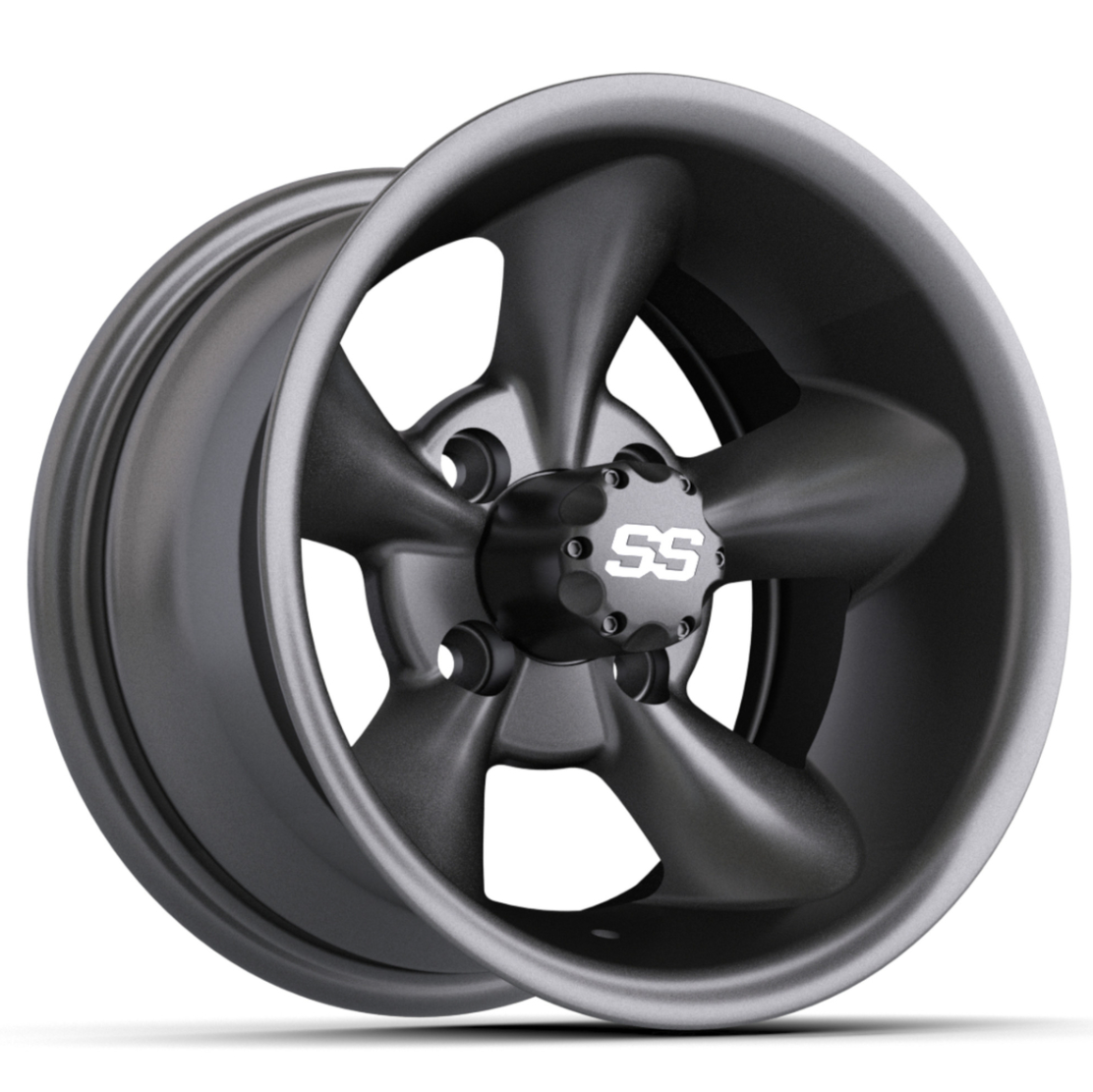 12″ GTW® Godfather Matte Gray Wheel
