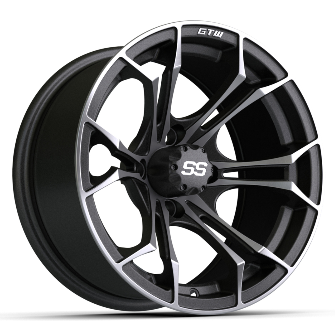 14″ GTW® Spyder Matte Grey Wheel