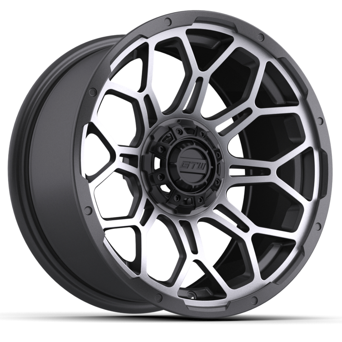 15x7 GTW® Bravo Wheel (Matte Gray)