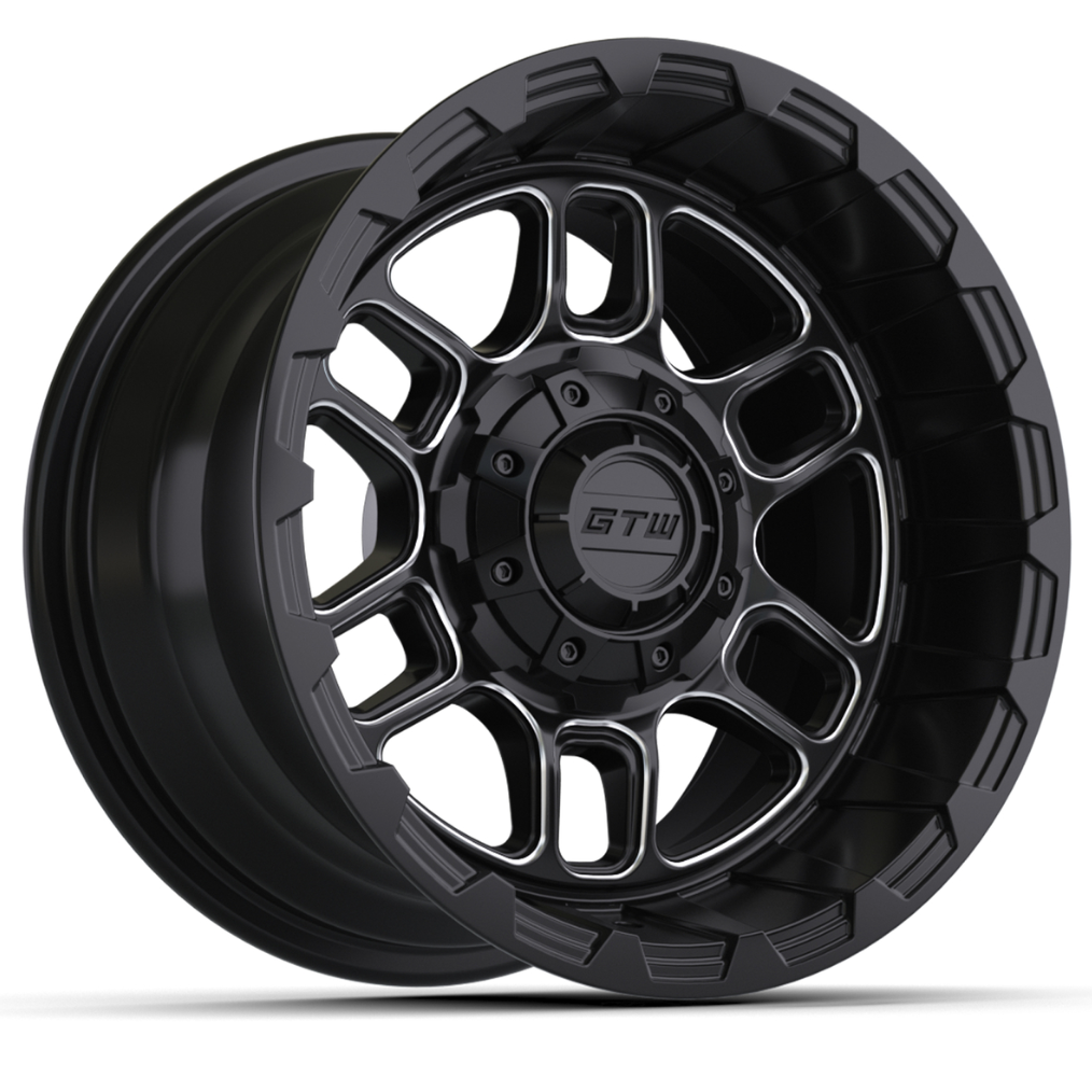 14” GTW Titan Black & Machined Wheel
