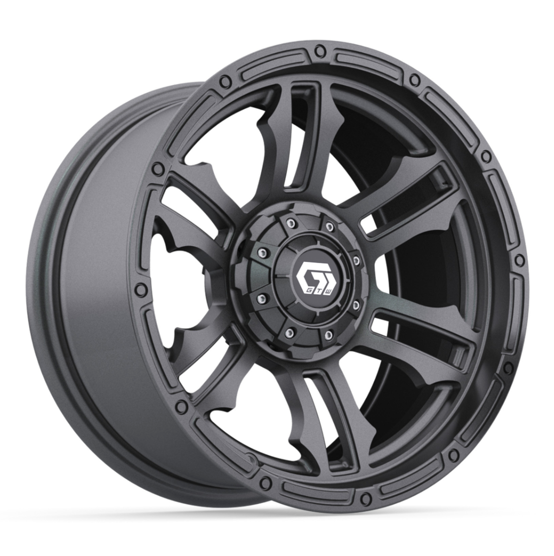 14″ GTW® Shogun Gloss Gunmetal Wheel