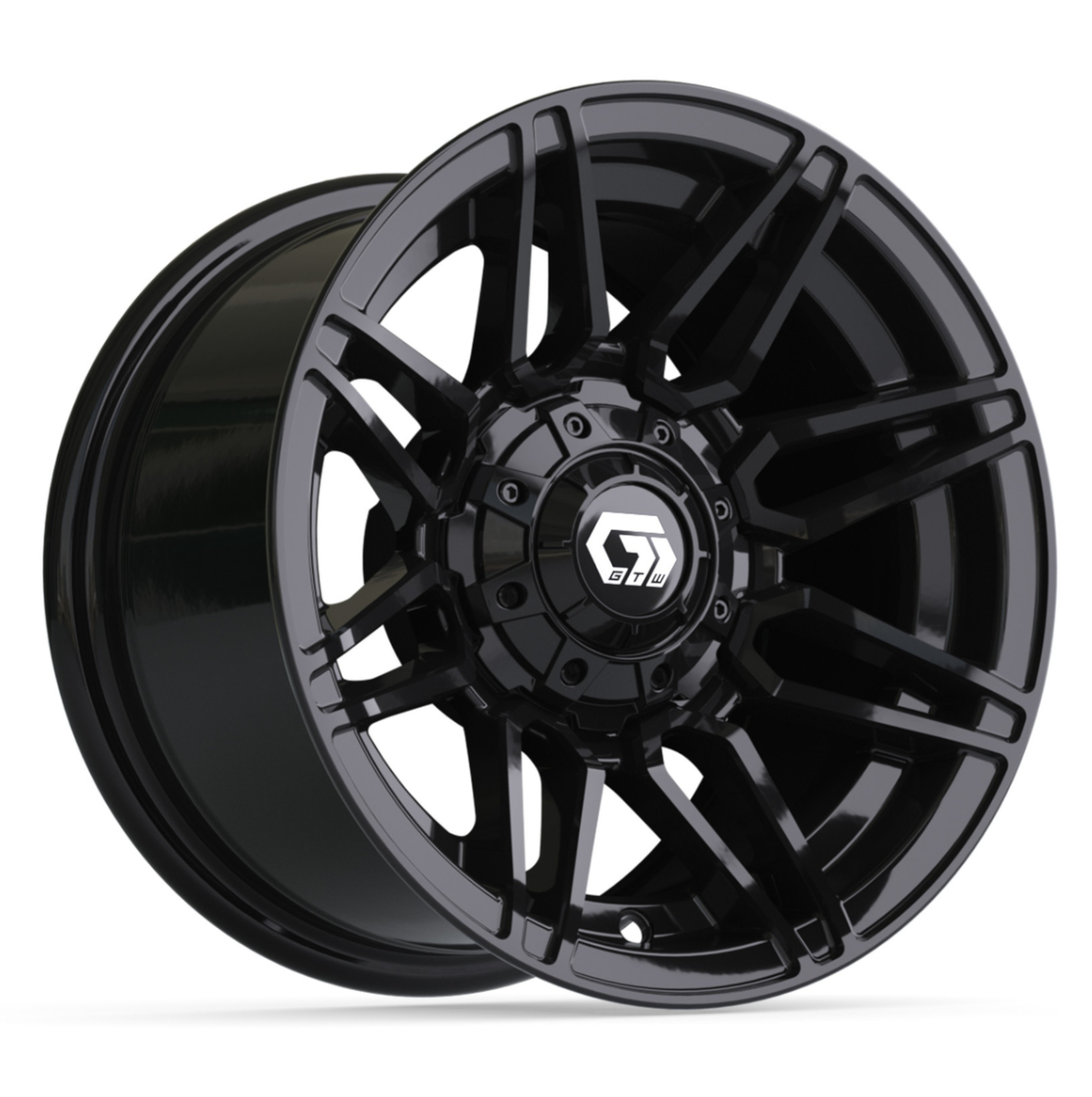 12″ GTW® Stealth Gloss Black Wheel