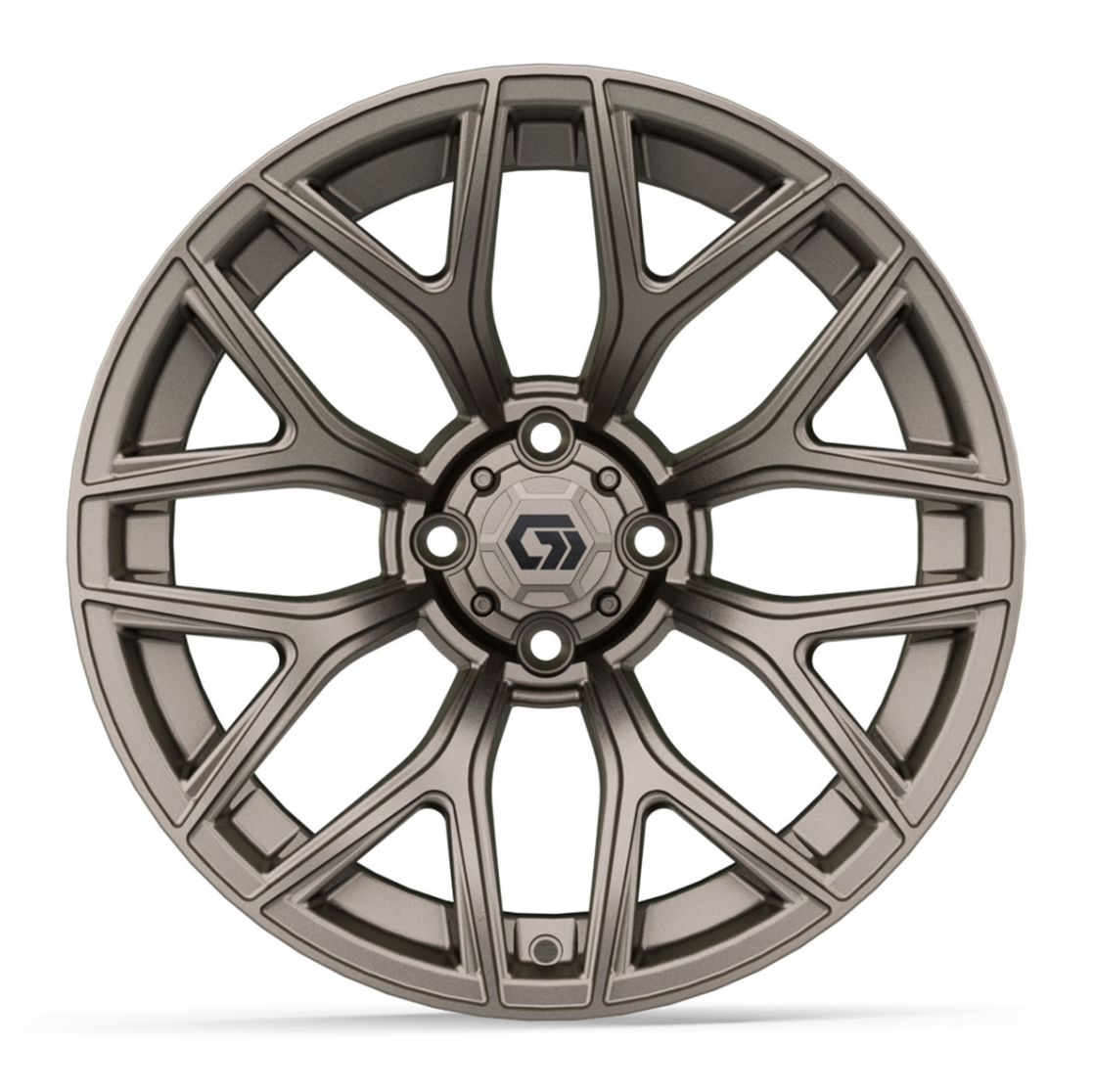 16″ GTW® Monaco Matte Bronze Wheel