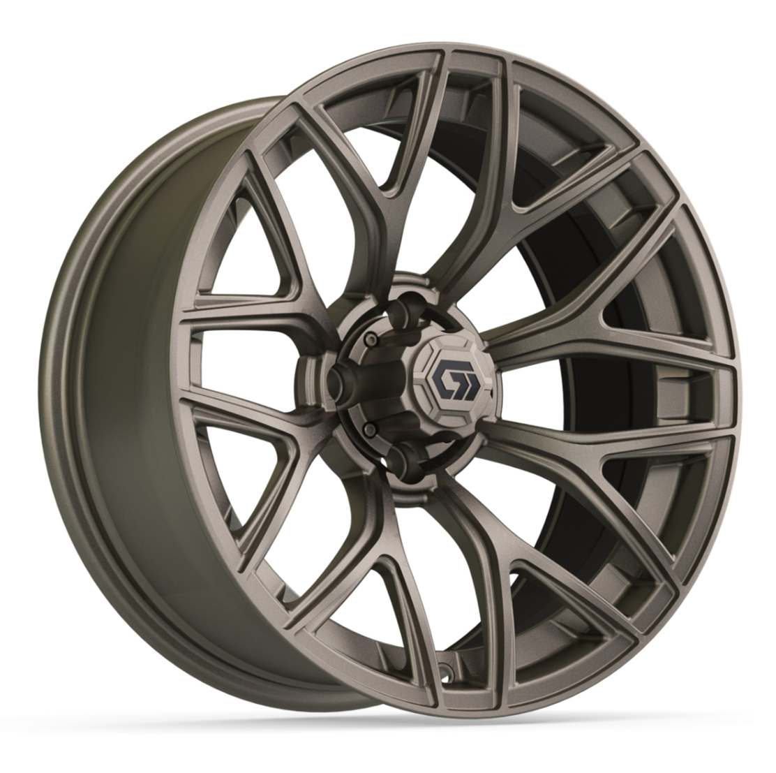 16″ GTW® Monaco Matte Bronze Wheel