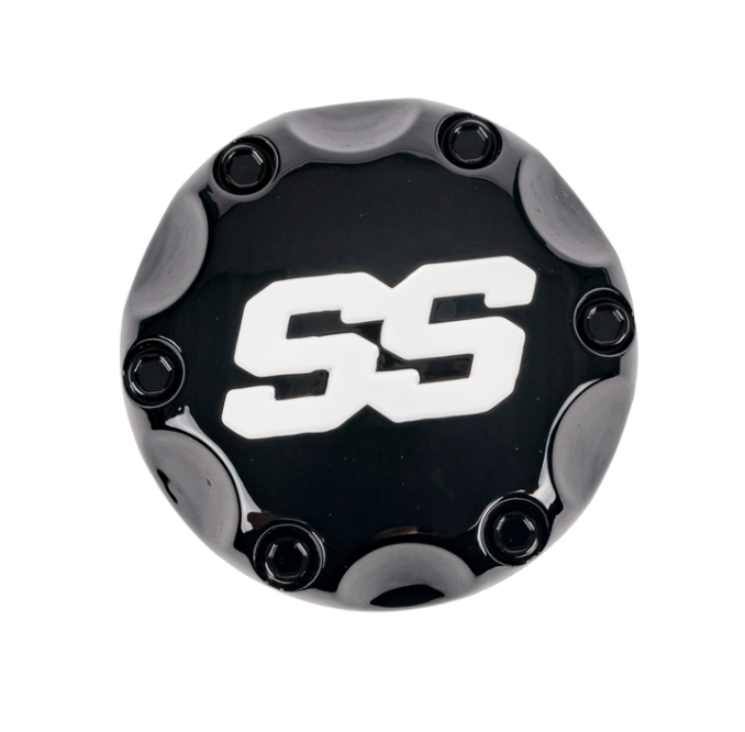 GTW® Snap-In Gloss Black SS Center Cap