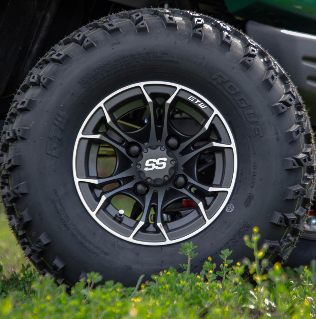 GTW® Snap-In Gloss Black SS Center Cap
