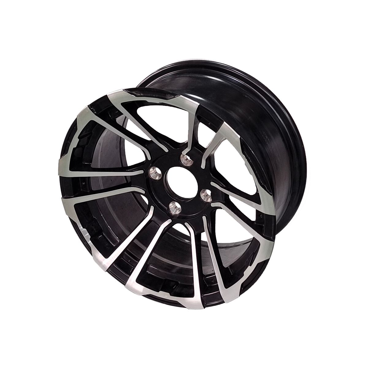 Evolution 2.01.1544 Aluminum Wheel 14 X 7 for Tire 215/35R14, Golf Cart