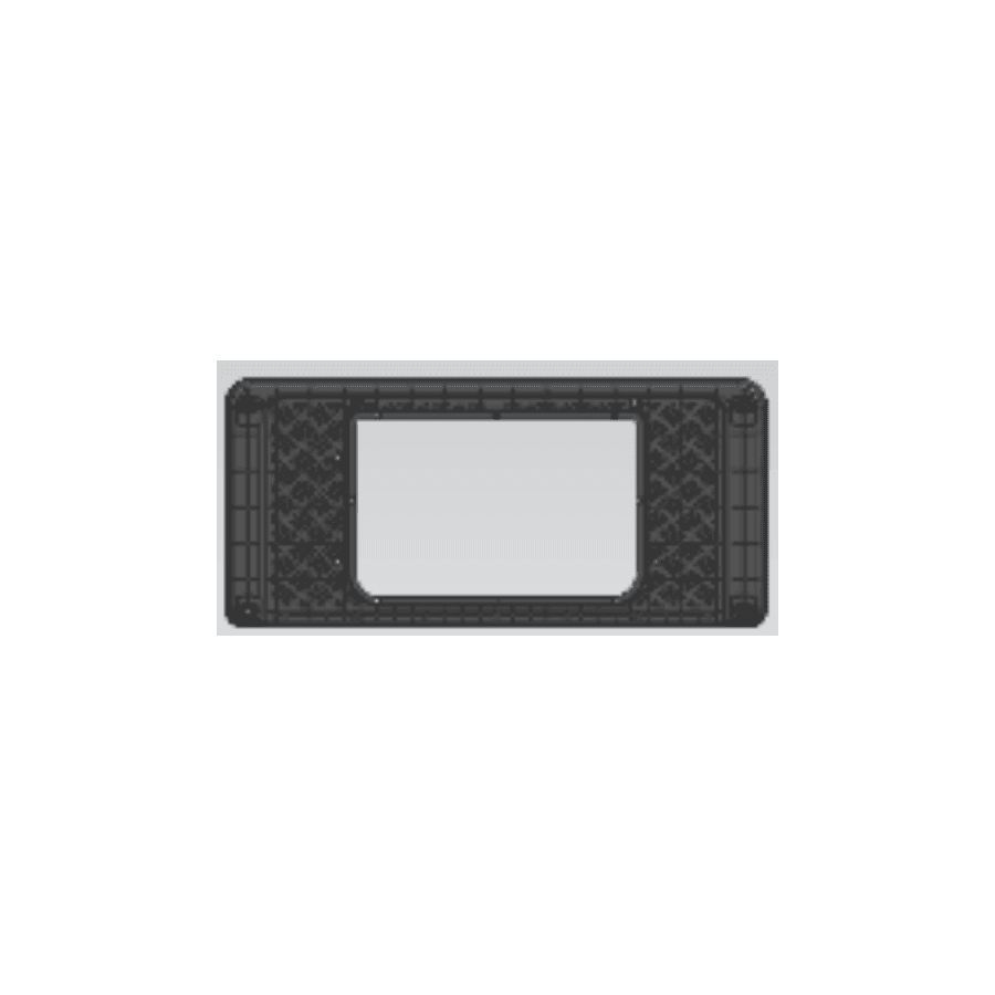 Evolution 2.03.0786 Plastic Bottom Plate for Rear Seat Kit